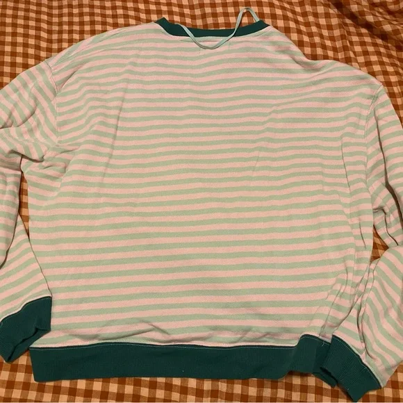 Free People Oversized Striped Crewneck - Picture 4 of 4
